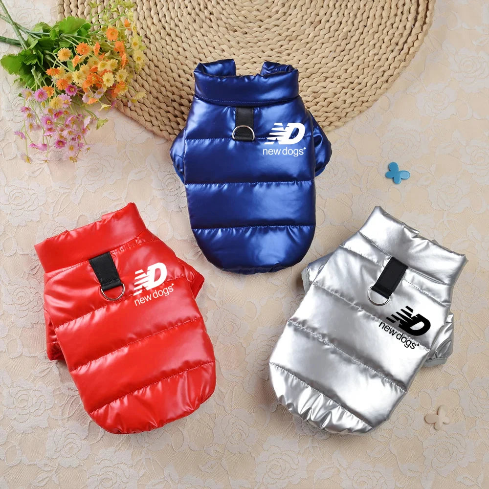 Dog Clothes for Small Dogs Puppy Jacket Waterproof Dog Coat Winter Warm Pet Costume Chihuahua