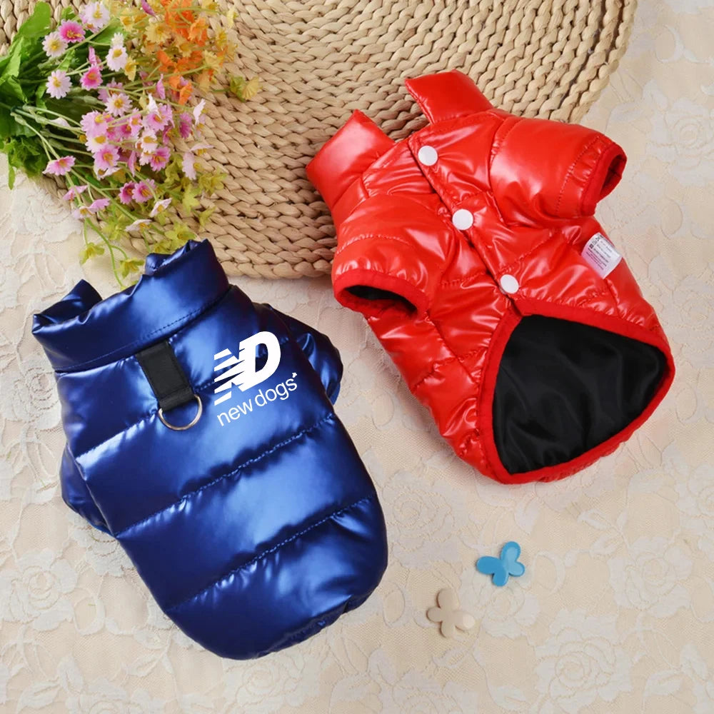 Dog Clothes for Small Dogs Puppy Jacket Waterproof Dog Coat Winter Warm Pet Costume Chihuahua